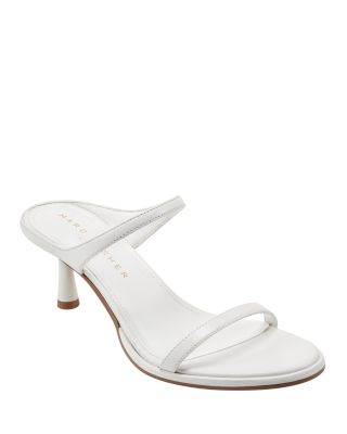 Marc Fisher Women's Dacorin Quilted Studded High Heel Slide Sandals