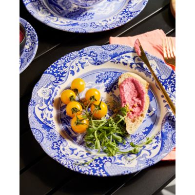Blue Italian Dinner Plate, Set of 4