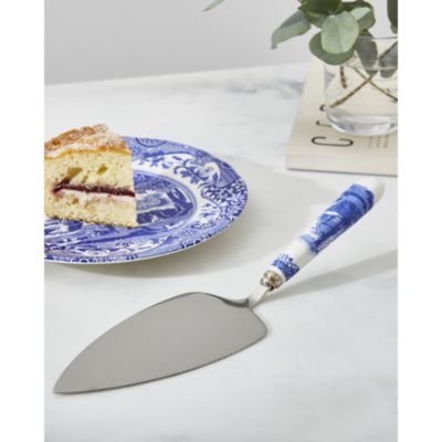 Blue Italian Cake Server
