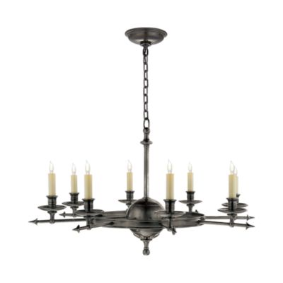 Chapman & Myers - Leaf and Arrow Large Chandelier