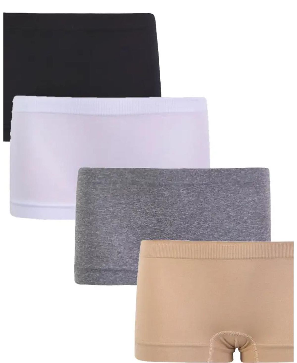 Malibu Sugar Girls' Every Girls' Boys' Shorts, Bundle of Four - Big Kid