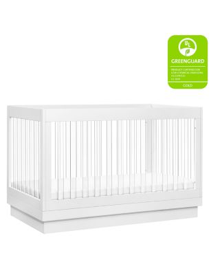 Harlow Acrylic 3-in-1 Convertible Crib