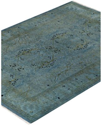 Bloomingdale&#39;s Fine Vibrance M1589 Round Area Rug, 4&#39;3&amp;quot; x 6&#39;