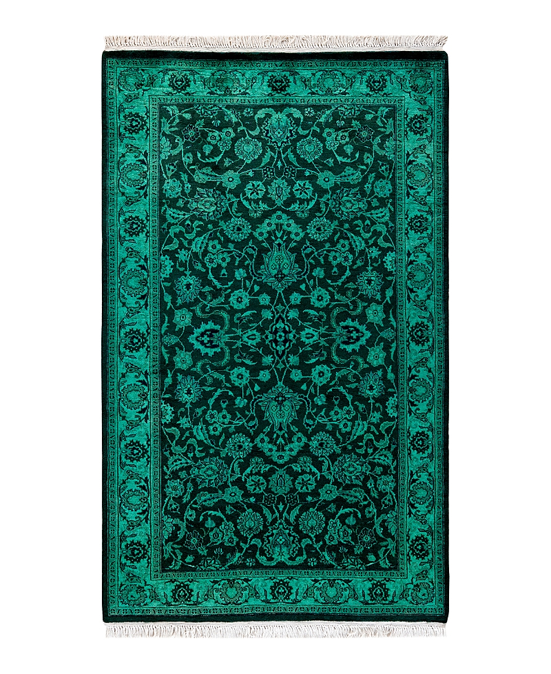 Bloomingdale's Fine Vibrance M1020 Area Rug, 3'2 X 5'2 In Green