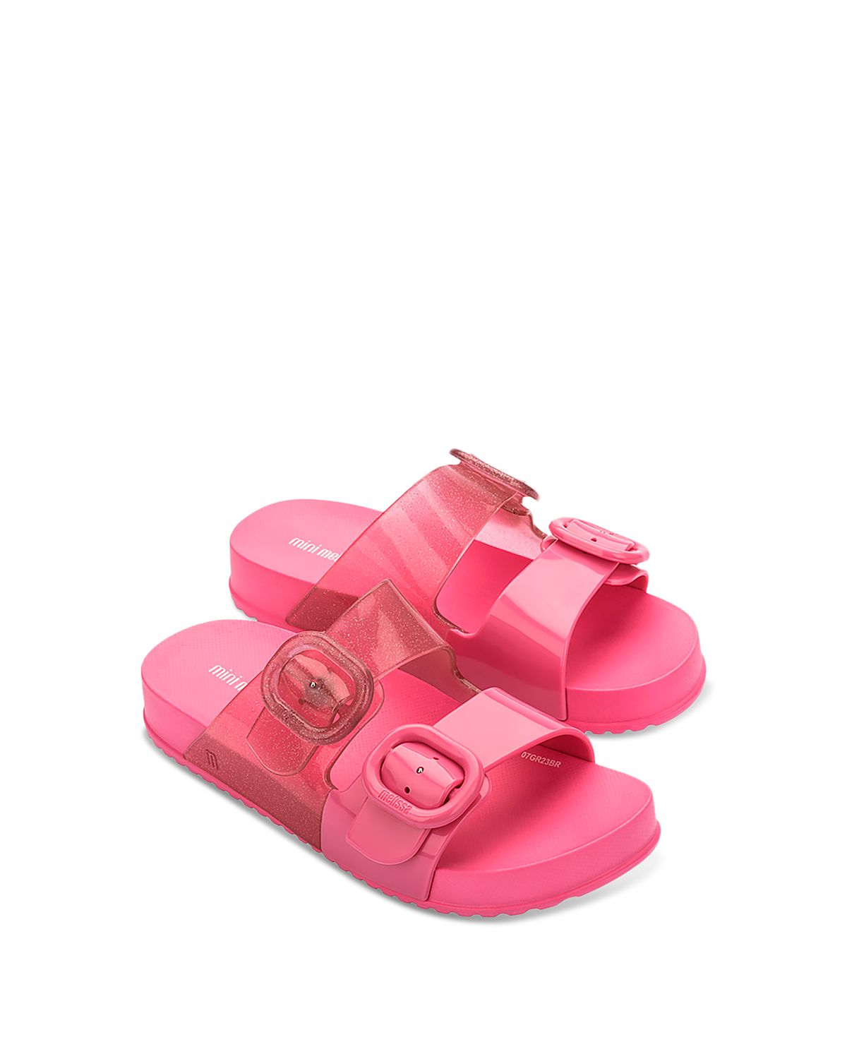 Mini Melissa Girls' Cozy Slides - Toddler, Little Kid, Big Kid