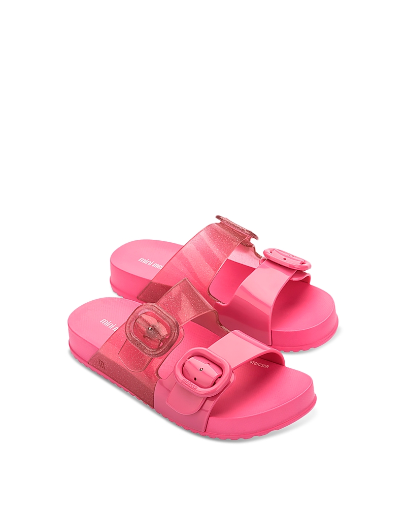 Mini Melissa Girls' Cozy Slides - Toddler, Little Kid, Big Kid