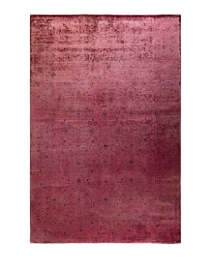 Shop Bloomingdale's Fine Vibrance M1115 Area Rug, 6'2 X 9'5 In Pink