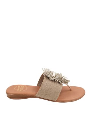 Women's Novalee Slip On Embellished Thong Slide Sandals