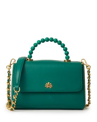 Lele Sadoughi - Tabitha Small Leather Saddle Bag