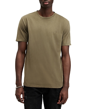 Allsaints Ossage Cotton Tee In Avo Green