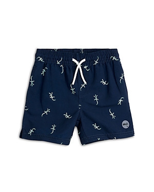 Shop Miles The Label Boys' Swim Shorts - Little Kid In Navy