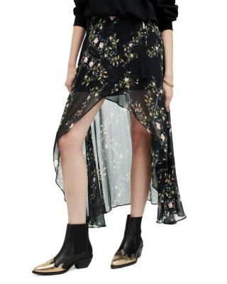 ALLSAINTS - Slvina Oto Cotton Skirt