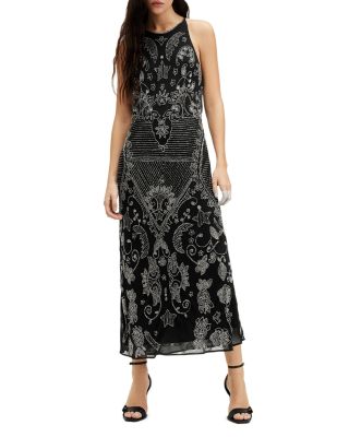 ALLSAINTS Coralie Embellished Dress Bloomingdale s