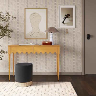  Oodle Ash 2-Drawer Desk in Natural