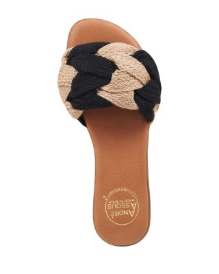 Women's Nahala Slip On Woven Slide Sandals