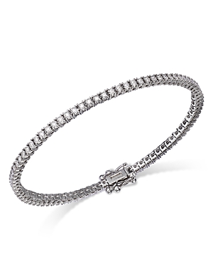 Bloomingdale's Diamond Tennis Bracelet In 14k White Gold, 0.50 Ct. T. W.