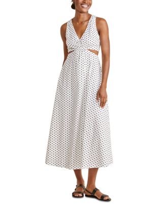 Vineyard Vines Cutout Sleeveless Midi Dress | Bloomingdale's