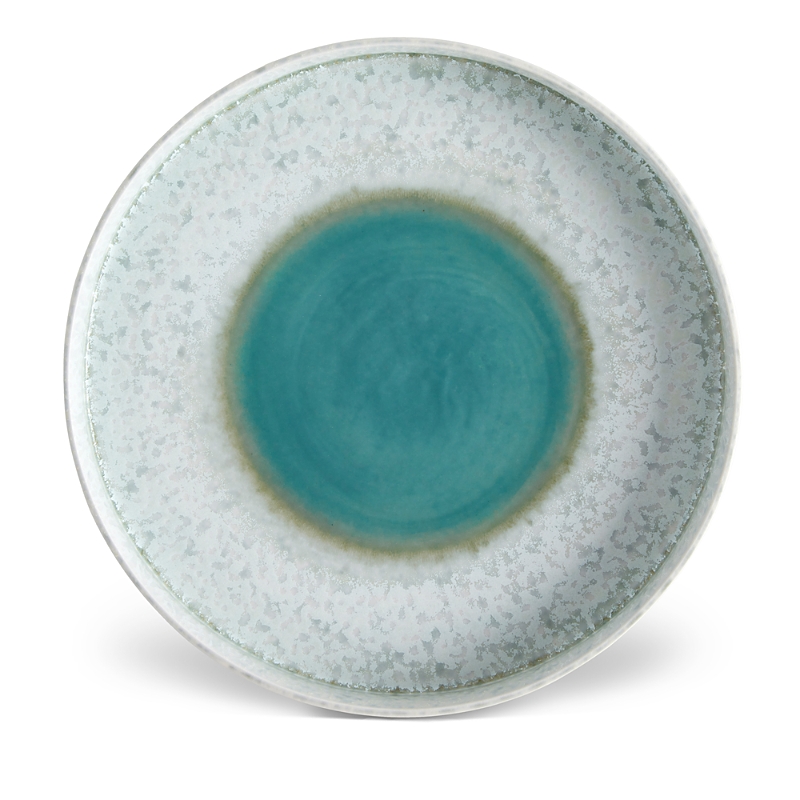L'objet Terra Round Platter In Blue