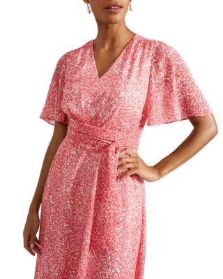 Marie Floral Print Dress