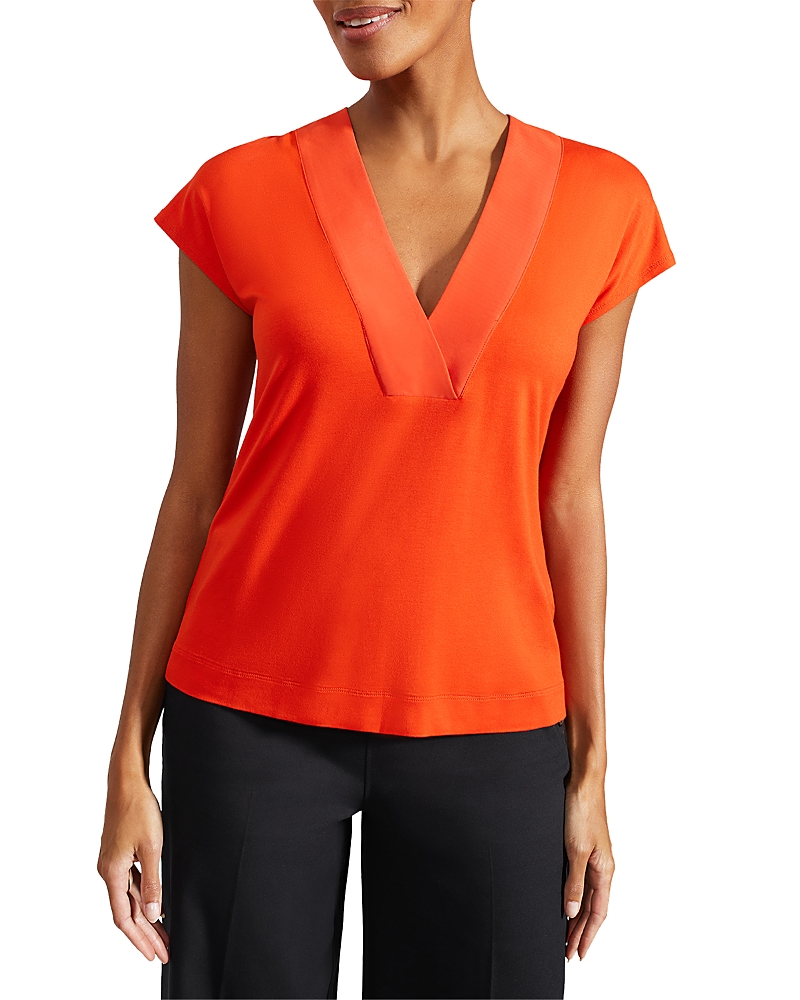 HOBBS LONDON JONIE EXTENDED SHOULDER TOP