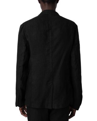 Viks Linen Regular Fit Blazer