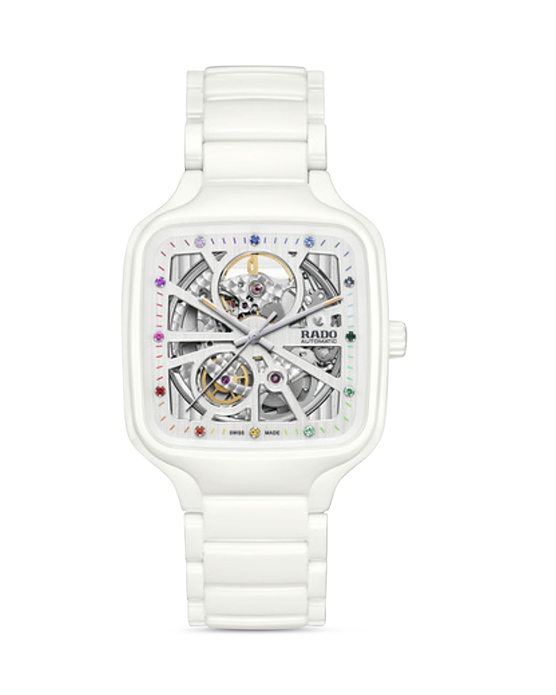 Rado True Square Automatic Open Heart Watch, 38mm x 44mm