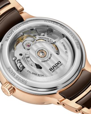 Centrix Diamonds Open Heart Automatic Watch, 35mm