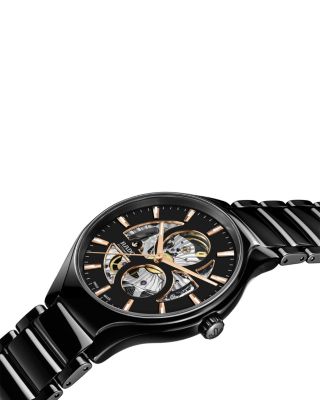 True Round Automatic Open Heart Watch, 40mm