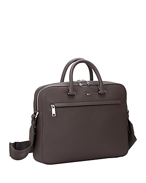 Hugo Boss Boss Ray Document Case Bag In Burgundy