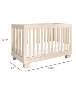 Modo 3 in 1 Convertible Crib with Toddler Bed Conversion Kit