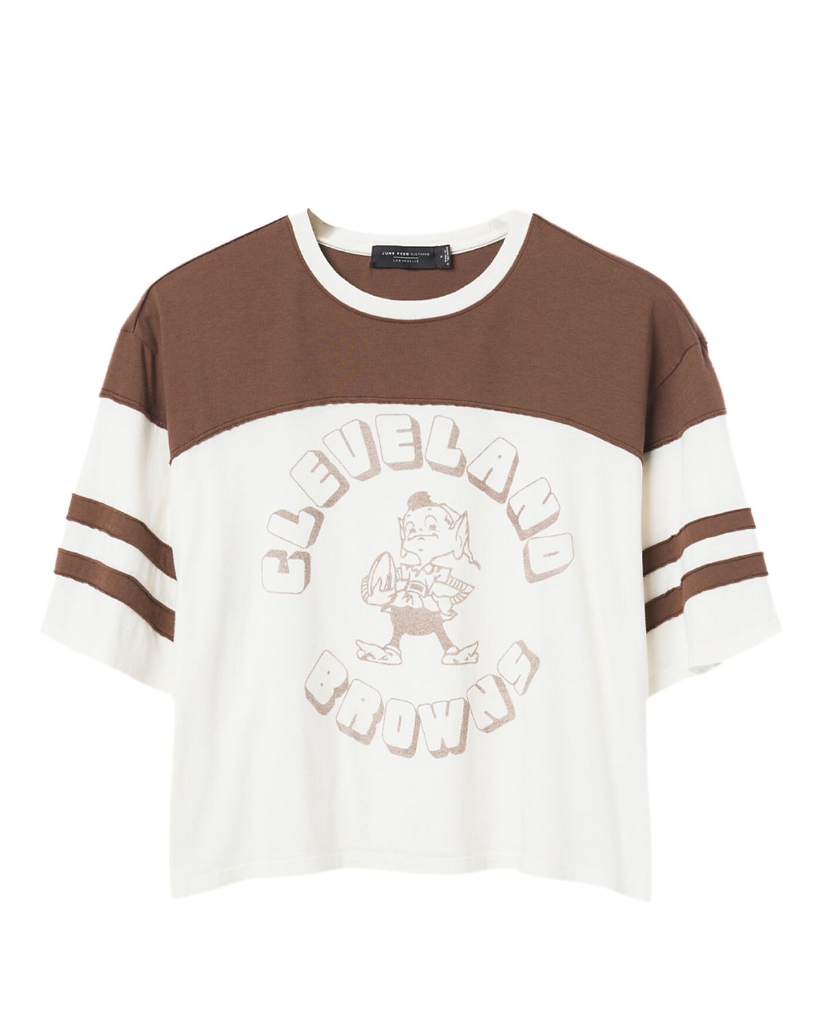 Junk Food Clothing Women's Nfl Cleveland Browns Hail Mary Tee