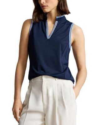 Ralph Lauren - Tailored Fit Piqu&eacute; Sleeveless Shirt