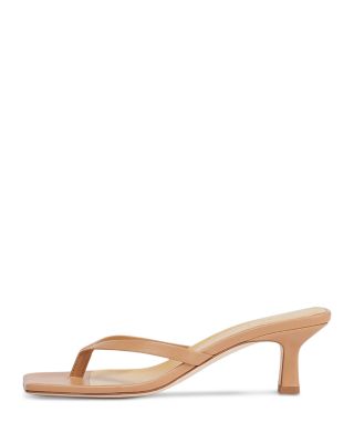 Women's Wilma Square Toe Mid Heel Sandals