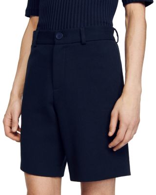 Sandro - Men's Twill 9" Regular Fit Shorts