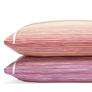 Missoni Jill Cotton Standard Pillowcase, Set Of 2 In Rosso