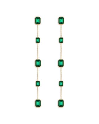 Ettika Iconic Color Crystal Linear Drop Earrings | Bloomingdale's