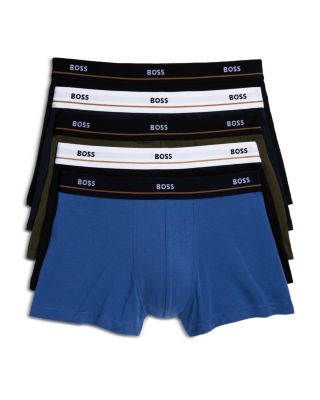 Boss Essential Regular Fit Trunks, Pack of 5