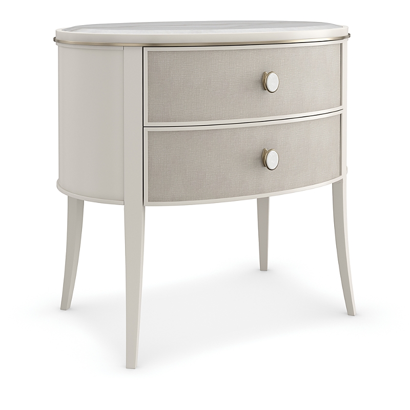 Caracole Bruges Nightstand In Taupe