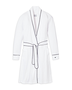 PETITE PLUME LUXE PIMA PIPED ROBE