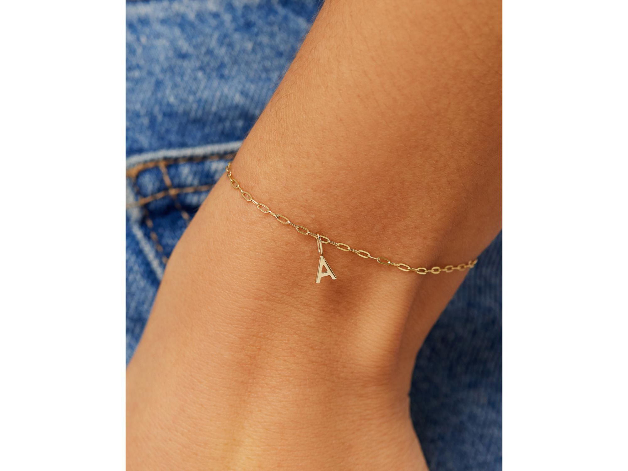 10K Letter Bracelet — Image 72