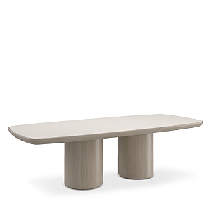 Shop Caracole Santorini Dining Table In Gray