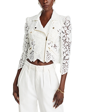 Shop Generation Love Malibu Lace Jacket In White