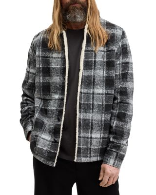 ALLSAINTS - Altamount Fleece Lined Button Front Jacket
