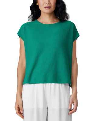 Eileen Fisher - Boxy Cap Sleeve Top