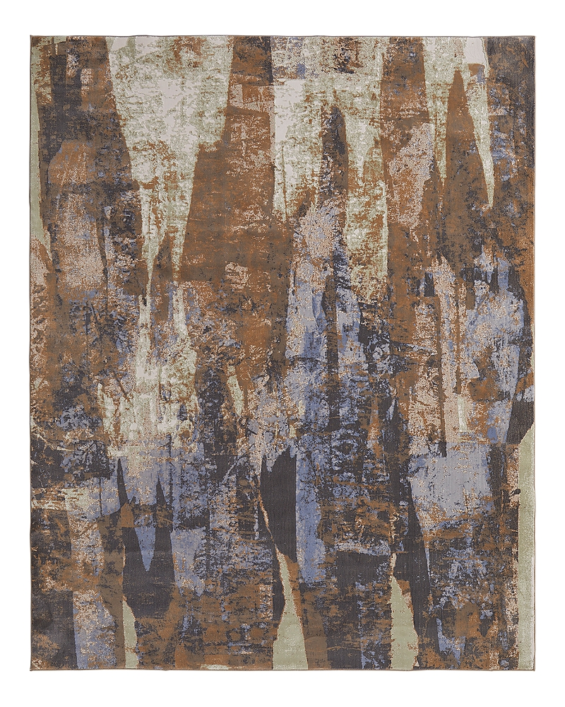 Feizy Clio Clo39k6f Area Rug, 2' X 3' In Brown/blue