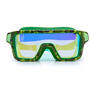 Bling2o Kids' Boys' Guerilla Green Camo Print Swim Goggles - Ages 2-7