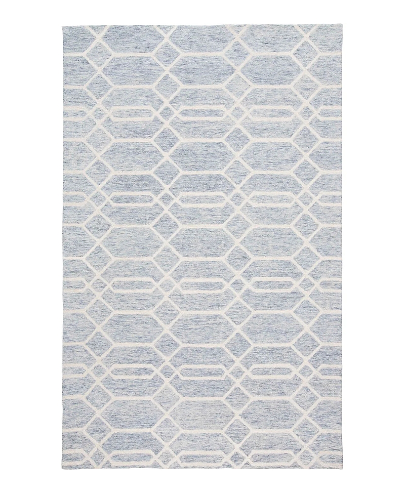 Photos - Chandelier / Lamp Feizy Belfort 8698777F Area Rug, 5' x 8' 8698777FBLUGRYE10