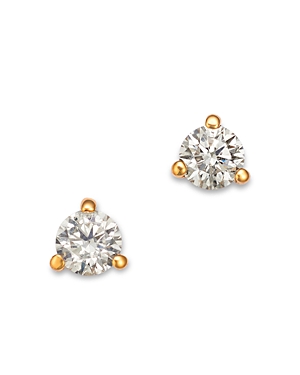 Diamond Stud Earrings in 14K Yellow Gold, 0.40 ct. t.w.