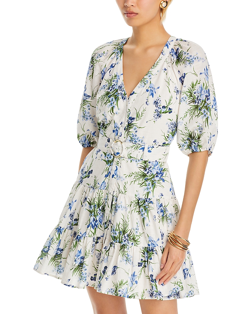 Veronica Beard Dewey Mini Shirt Dress