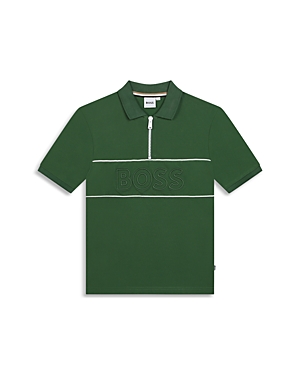 Shop Bosswear Boys' Short Sleeved Polo - Big Kid In Khaki